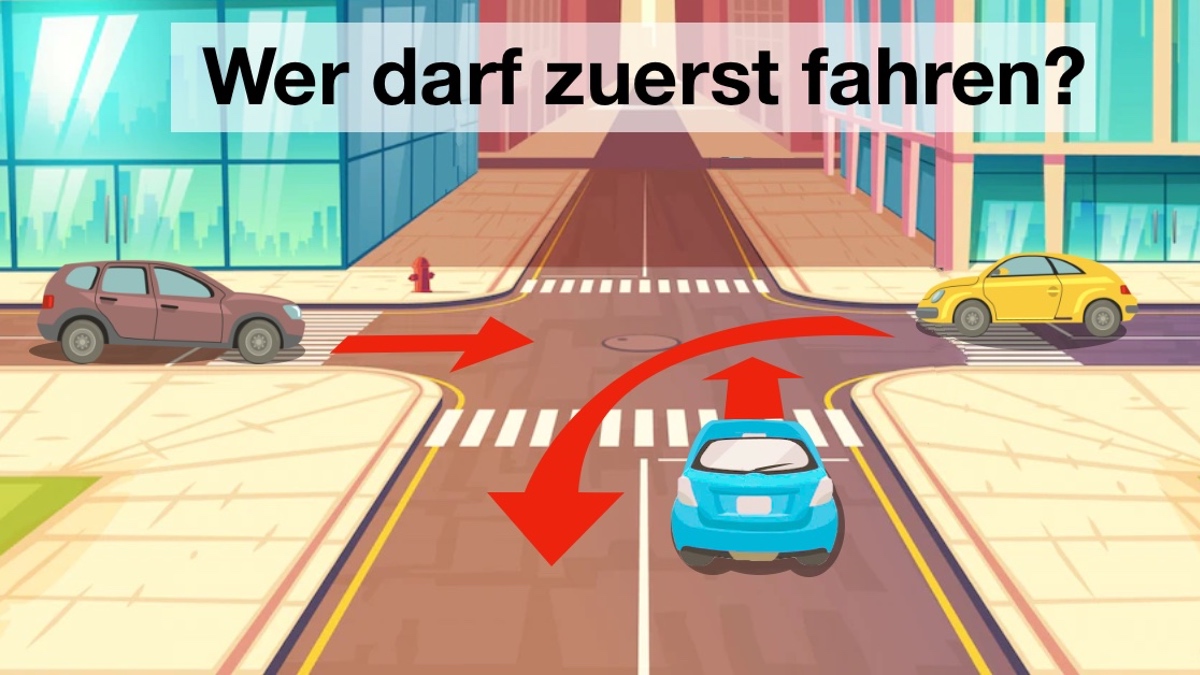 Wer darf zuerst fahren?