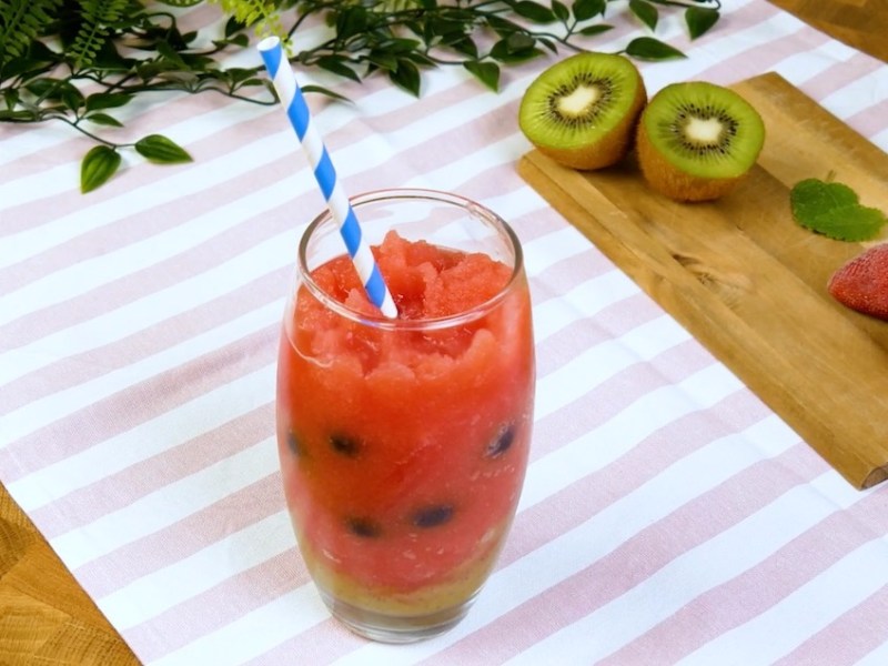 Ein Wassermelonen-Smoothie