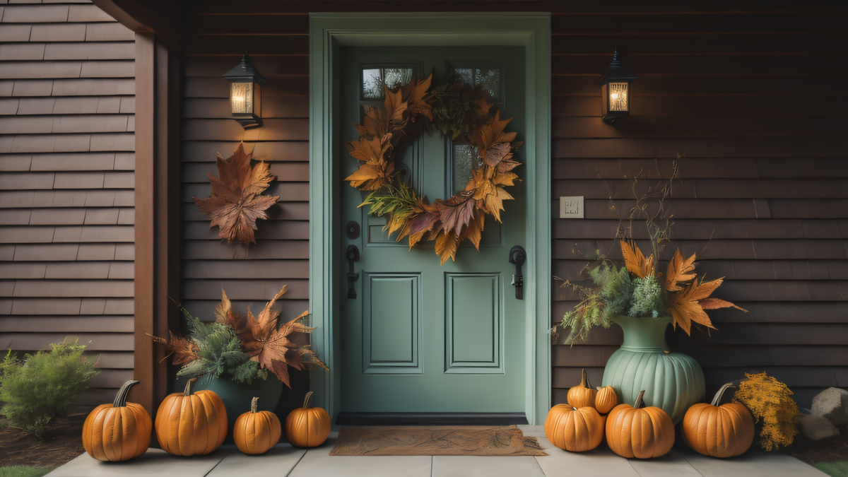 14 tolle Ideen für Herbstdeko an der Haustür Genialetricks