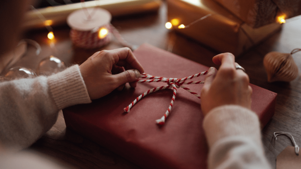 Geschenk verpacken für Geschenkideen