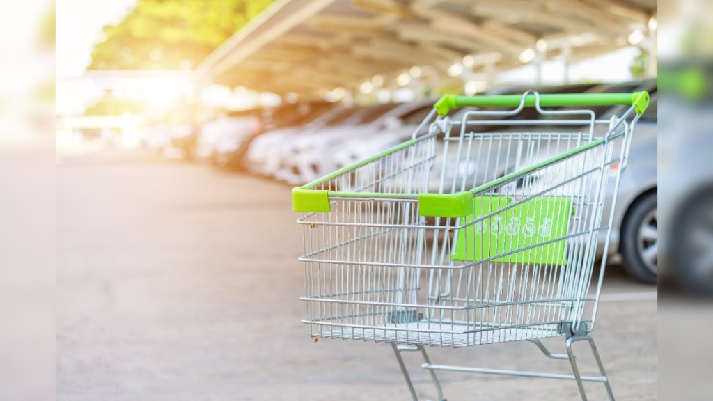 5. Haken am Einkaufswagen