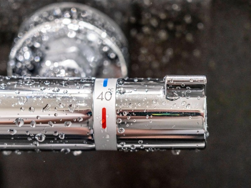 Temperaturregelung einer Dusche